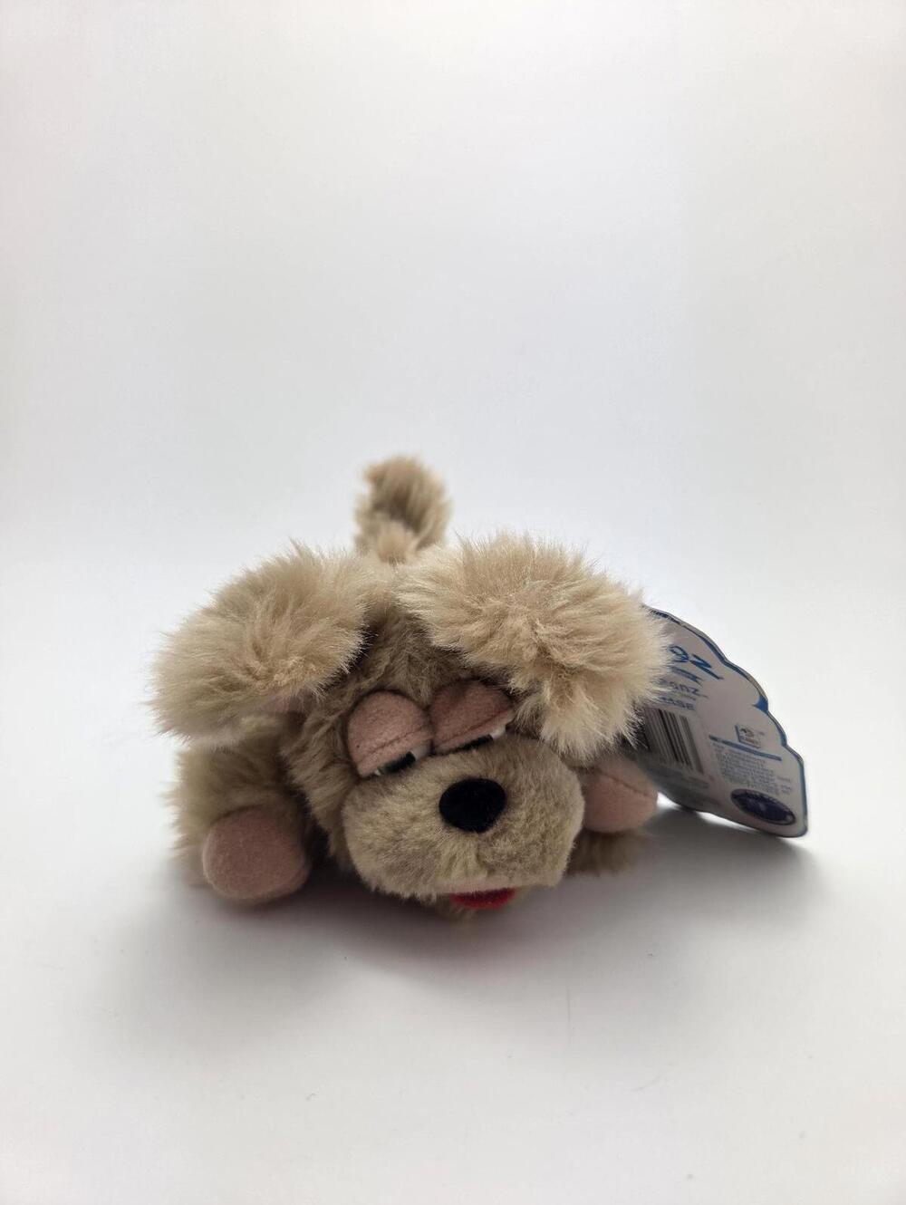 Trendmasters Puppy Dogz Dog Fuzzy Beans Stuffed Plush Toy 1998 (6 inch)